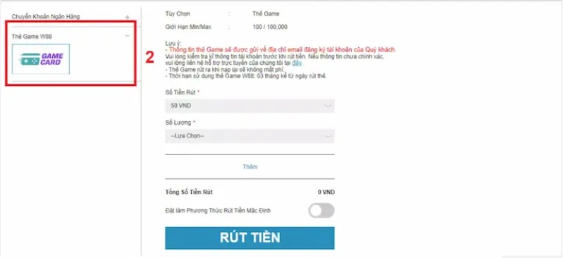 Ảnh rút tiền tài xỉu W88