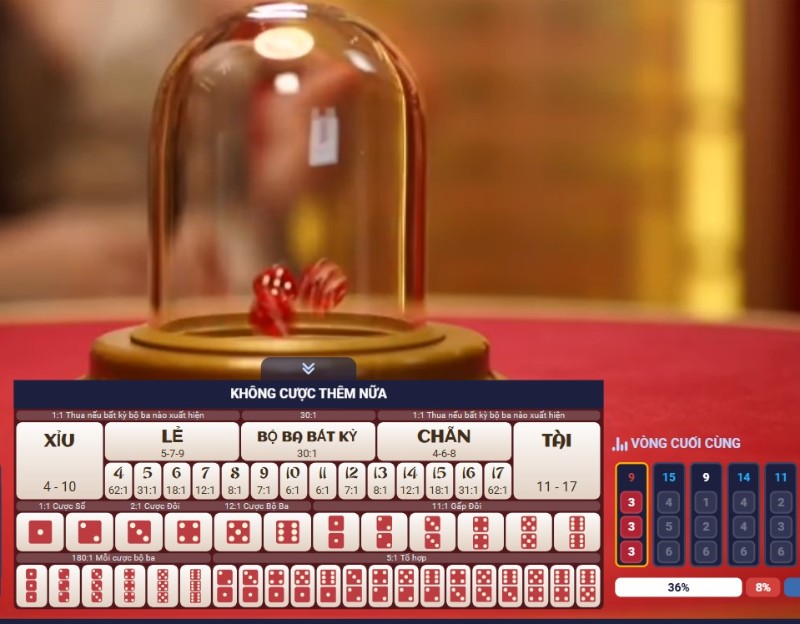 Sic bo livestream W88